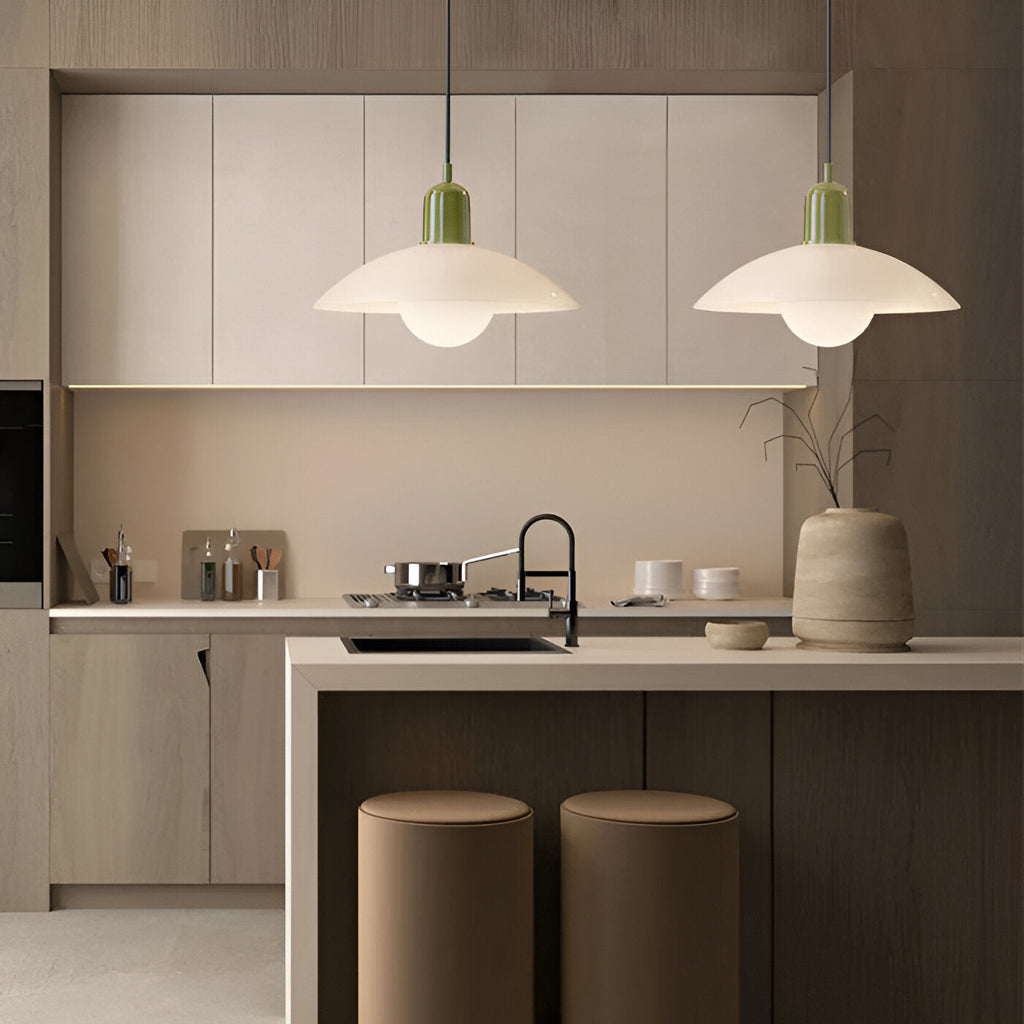 Two-Tone Metal Pendant Light, 32 cm Shade - view 20