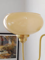 Glass Wall Sconce with Brass or Chrome Finish - view 29