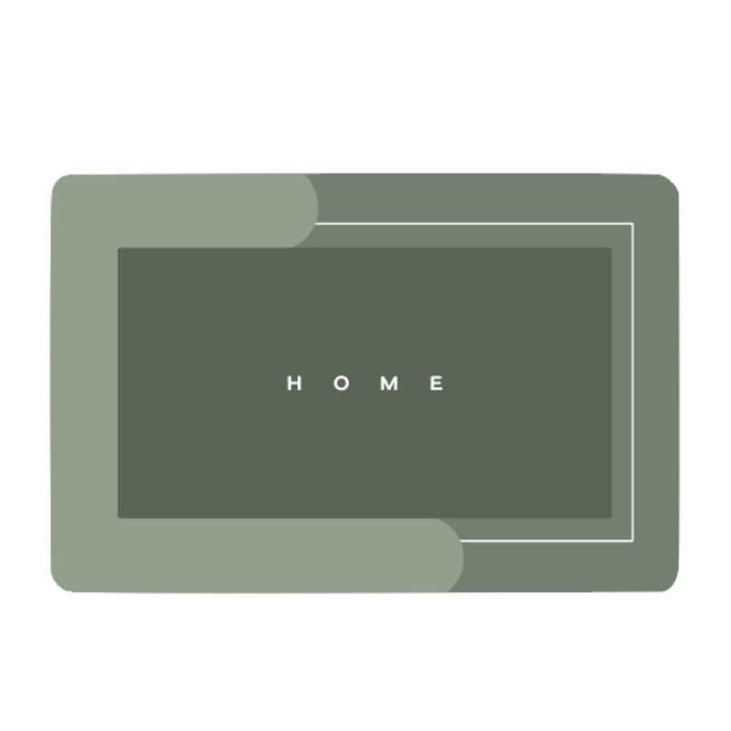 Soft Absorbent Bathroom Mat with Non-Slip Backing - product view 2