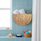 Scalloped Woven Storage Basket – product image 4
