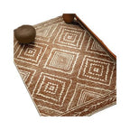 Soft Geometric Pattern Area Rug for Living Spaces - product view 1