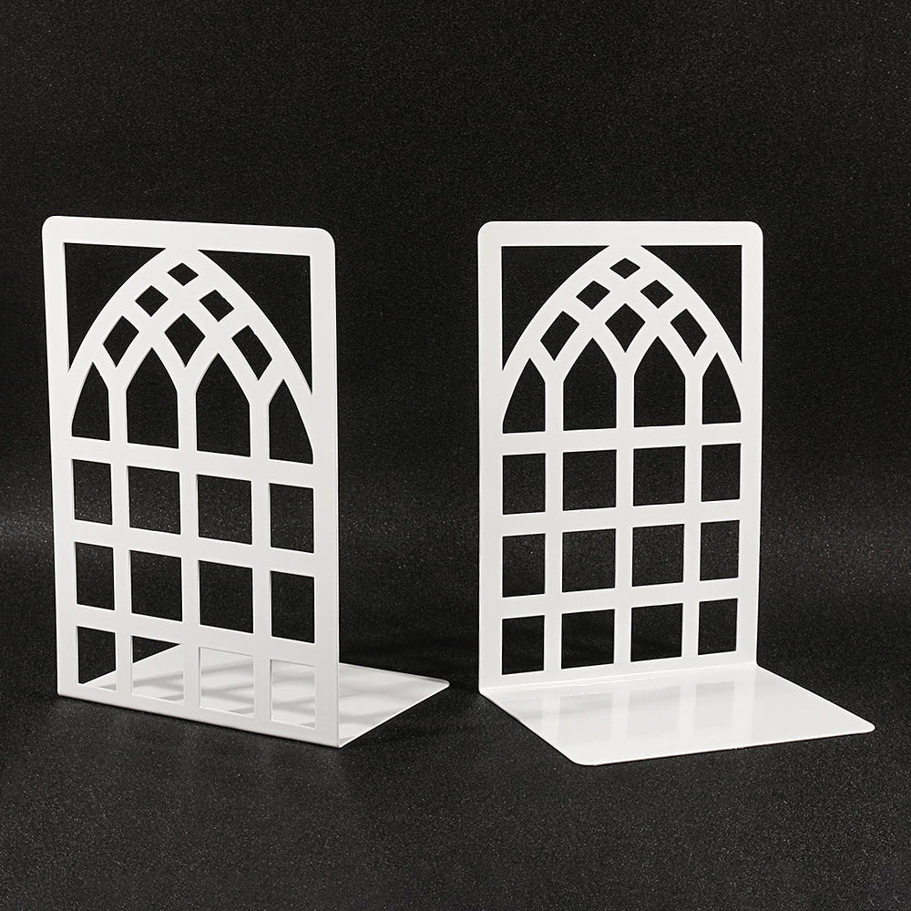 Arched Window Metal Bookends – product image 5