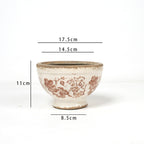 Floral Pedestal and Bowl Planters – product image 11