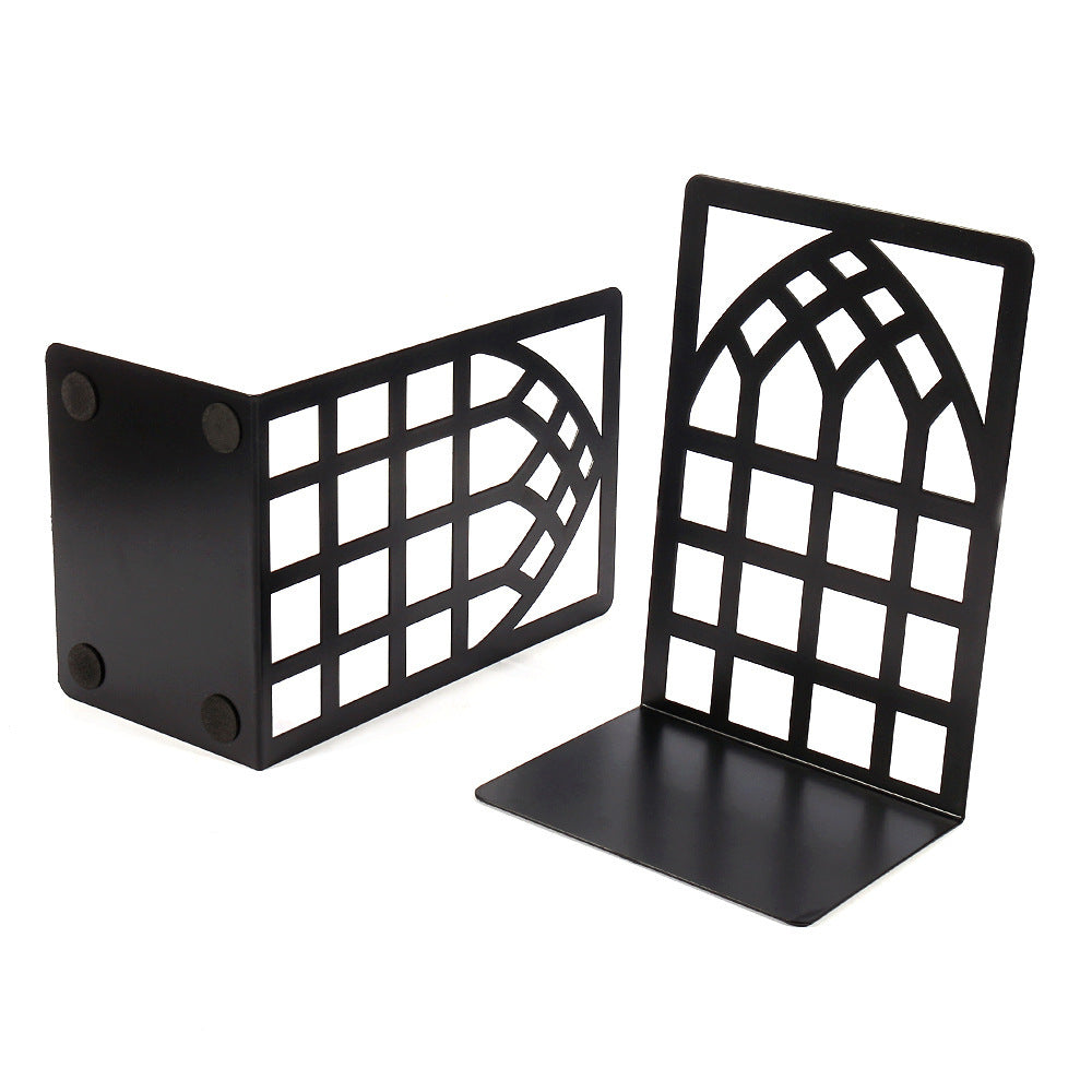 Arched Window Metal Bookends – product image 3