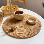 Woven Round Coasters and Table Mats – product image 1