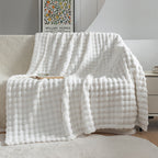 Soft Ribbed Plush Throw Blanket – product image 16