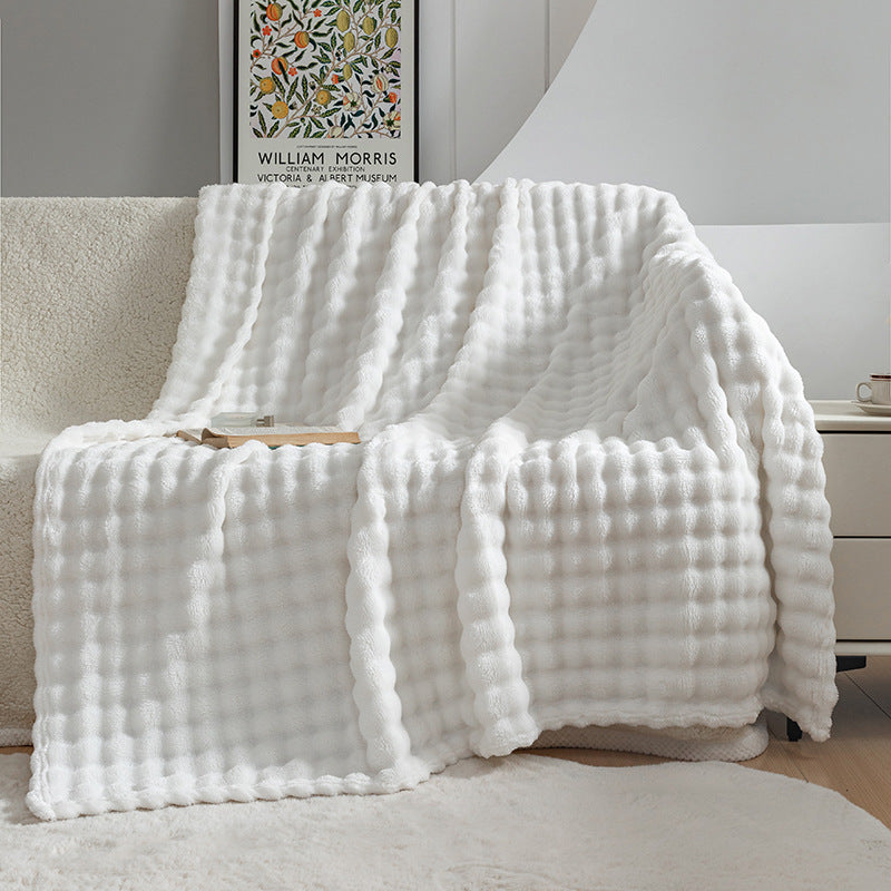 Soft Ribbed Plush Throw Blanket – product image 16