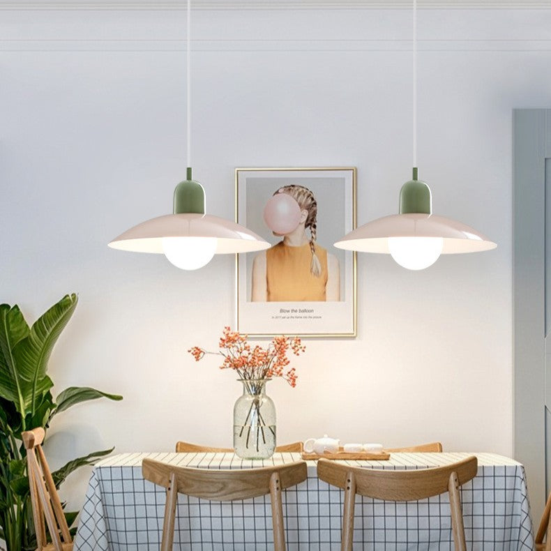 Two-Tone Metal Pendant Light, 32 cm Shade - view 7