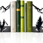 Mountain and Forest Metal Bookends – product image 5
