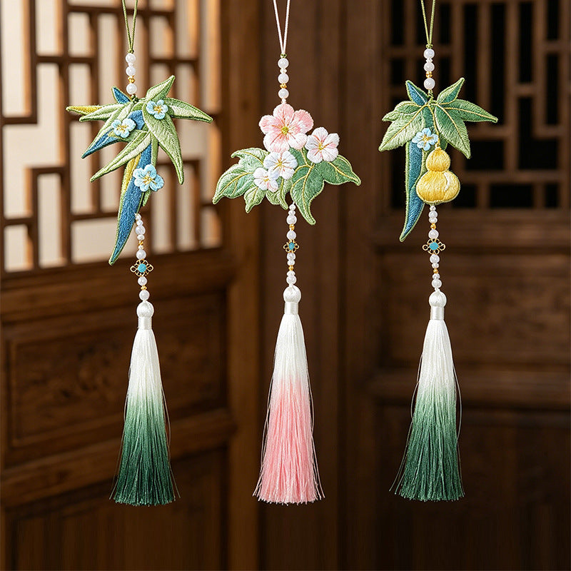 Bamboo Design Scented Hanging Ornament, 25 cm - product view 3