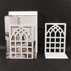 Arched Window Metal Bookends – product image 2