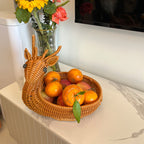 Animal Design Woven Basket – product image 1