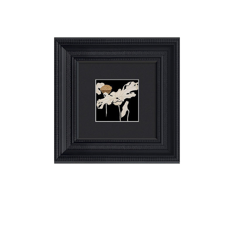 Framed Floral Wall Decoration, 30 cm – product image 1