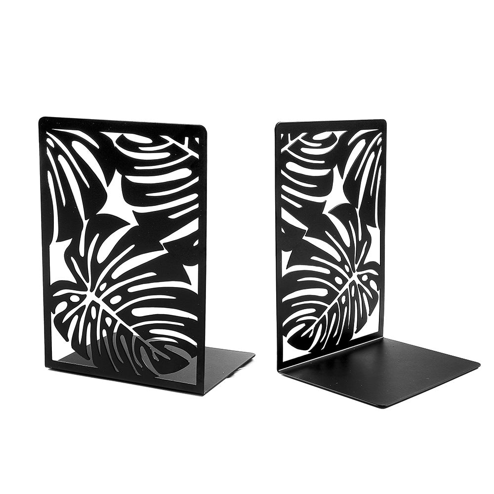 Botanical Cutout Metal Bookends – product image 5