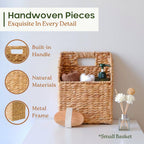 Scalloped Woven Storage Basket – product image 7