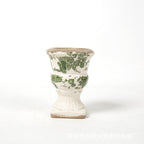 Floral Pedestal and Bowl Planters – product image 4