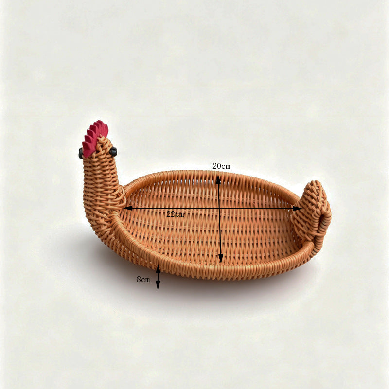 Animal Design Woven Basket – product image 4