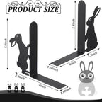Decorative Animal Silhouette Bookends – product image 19