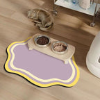Waterproof Pet Feeding Mat with Non-Slip Base - product view 5