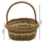 Handled Woven Storage Basket – product image 9
