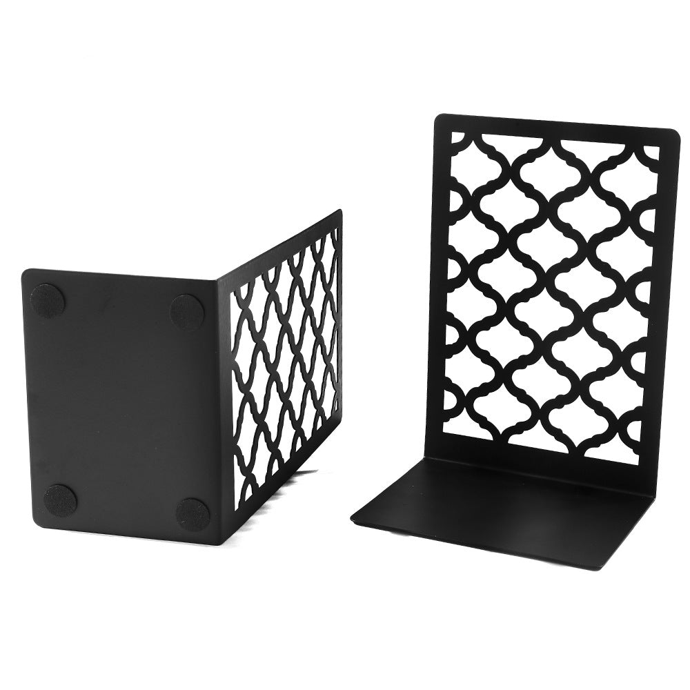 Geometric Lattice Bookends – product image 2