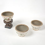 Floral Pedestal and Bowl Planters – product image 3