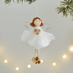Fabric-Wing Angel Decoration, 16 cm - product view 3