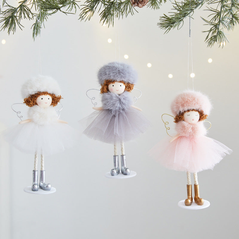 Plush Fairy Figurine with Tulle Skirt, 19 cm - product view 3
