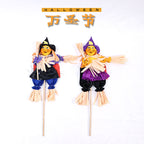 Witch Doll Halloween Decoration with Pointed Hat, 47 cm - product view 2