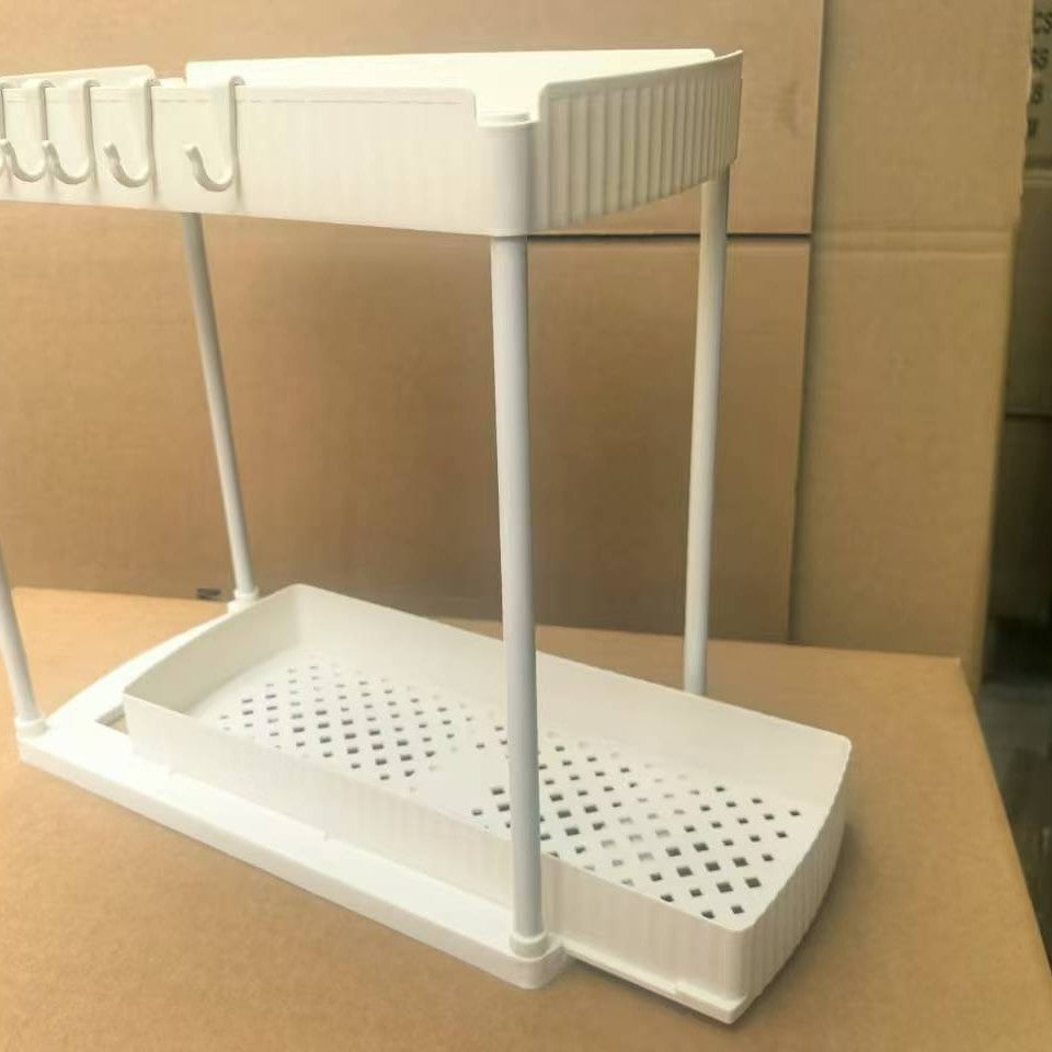 Under Sink Organiser Set 2 Pack Multi Purpose Storage Drawers