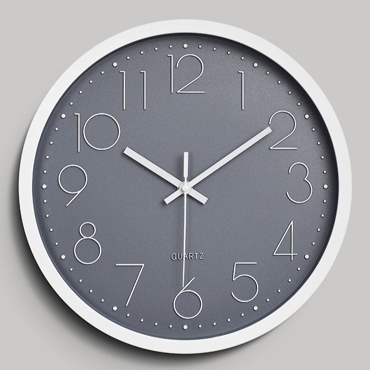 Raised Number Silent Wall Clock, 29.97 cm