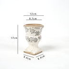 Floral Pedestal and Bowl Planters – product image 14