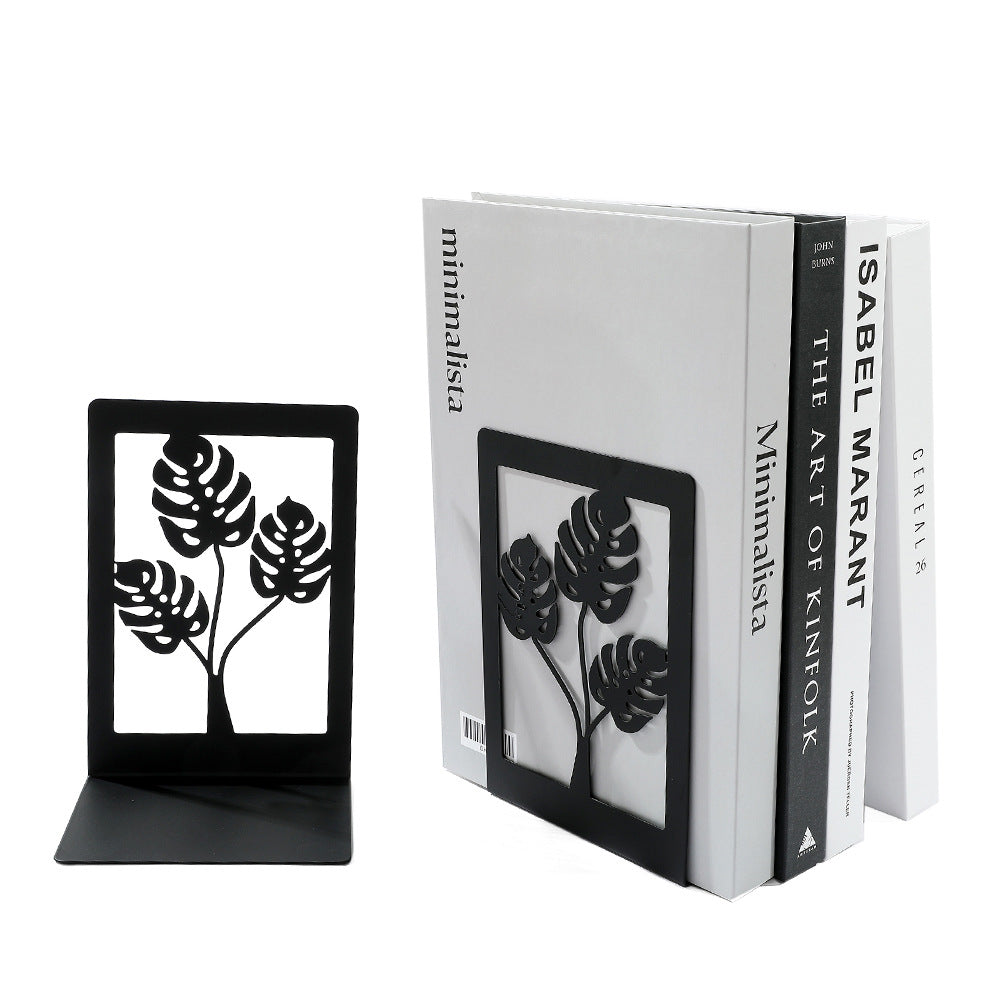 Botanical Cutout Metal Bookends – product image 3