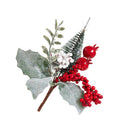Artificial Red Berry and Pine Floral Arrangement - product view 1