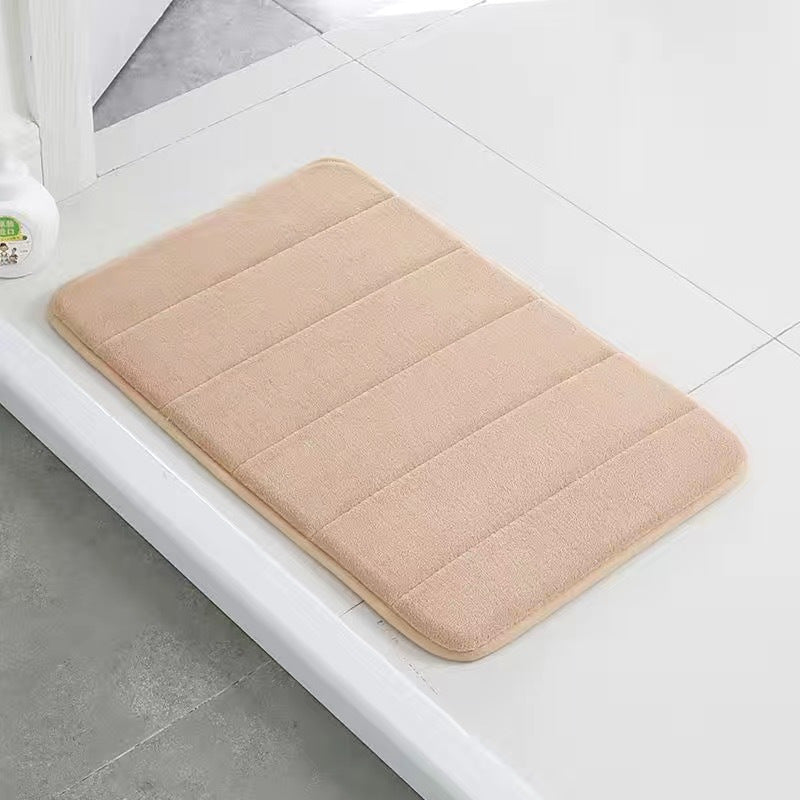 Plush Memory Foam Bathroom Mat with Non-Slip Backing - product view 5