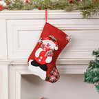 Christmas Hanging Stockings, Reindeer, Santa, Snowman & Polar Bear - product view 9