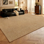 Textured Woven Area Rug in Neutral Colours - product view 2