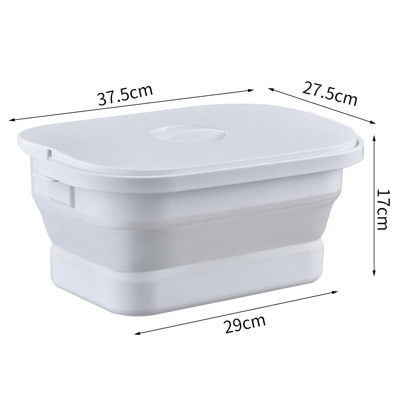 Collapsible Laundry Basin with Washboard – product image 2