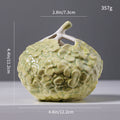 Floral Texture Ceramic Bud Vase – product image 1