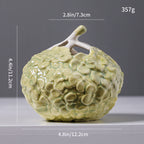 Floral Texture Ceramic Bud Vase – product image 1