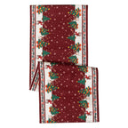 Christmas Table Runner, Reindeer, Santa & Winter Designs - product view 5