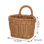 Small Wicker Baskets, Assorted Shapes – product image 13