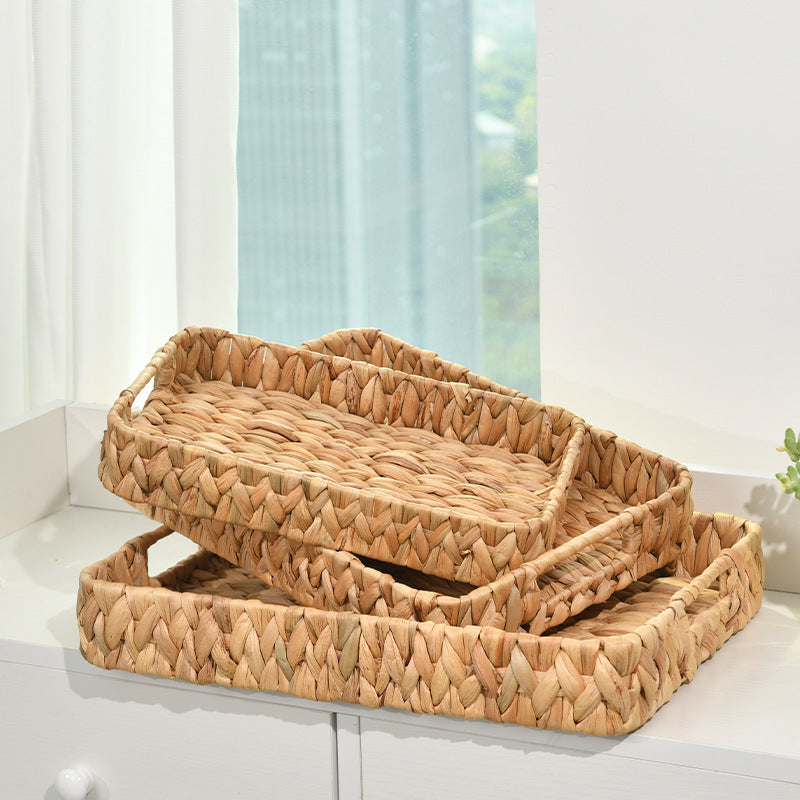 Small Rectangular Woven Tray – product image 3