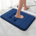 Plush Memory Foam Bathroom Mat with Non-Slip Backing - product view 4