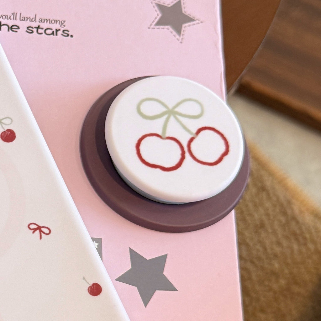 Cherry Motif Drink Coaster – product image 2