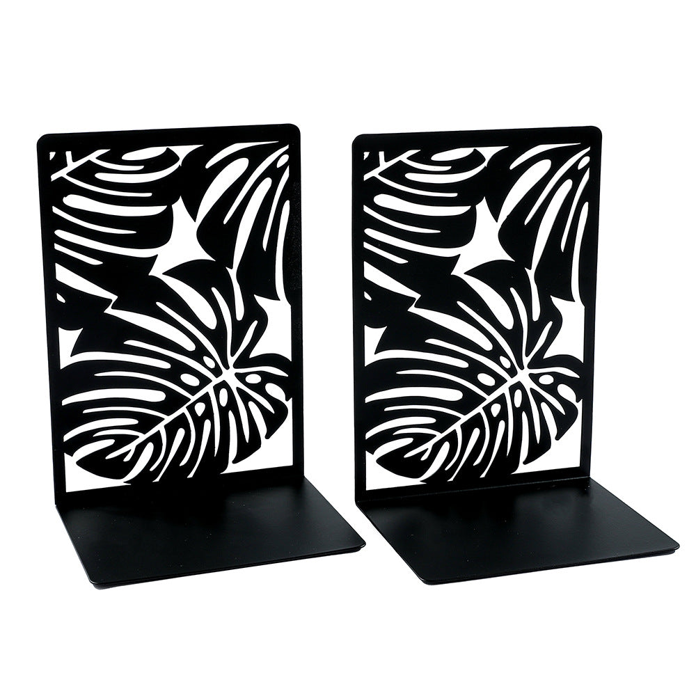 Botanical Cutout Metal Bookends – product image 1