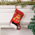 Christmas Hanging Stockings, Reindeer, Santa, Snowman & Polar Bear - product view 7