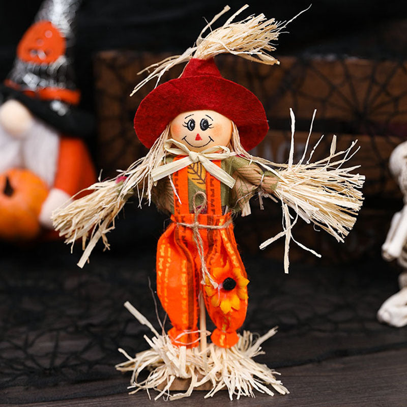 Autumn Scarecrow Decoration, 25 cm - product view 2