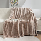Soft Ribbed Plush Throw Blanket – product image 13