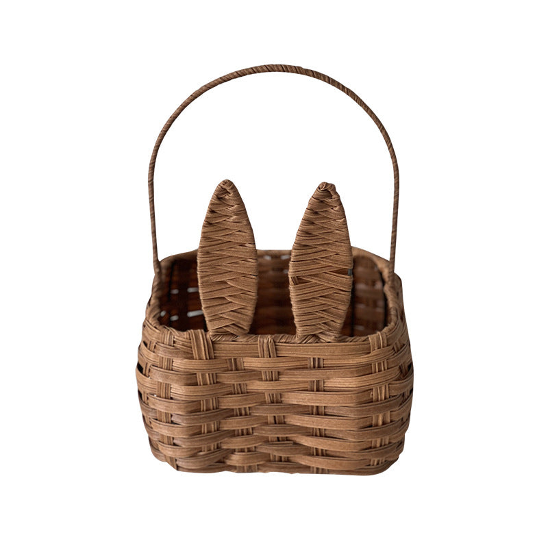 Rabbit Ear Woven Basket – product image 5